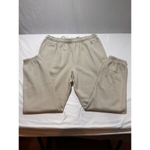 Goodfellow & Co Heavyweight Jogger Sweat Pants Light Tan Size Large Pockets